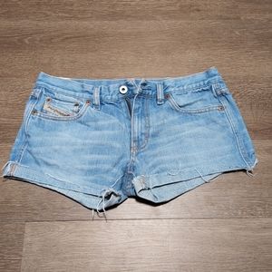 Vintage Diesel women's jean shorts size 28